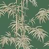 Leon wallpaper-Sandberg-Green-Roll-Selected Wallpapers-Interiors