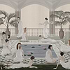Les Baigneurs Tapete-LondonArt-E-RAW-S120M-M2-Selected Wallpapers-Interiors
