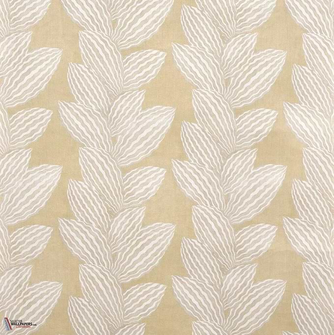 Les Cabosses wallpaper-Pierre Frey-Blond-Meter (M1)-Selected Wallpapers-Interiors