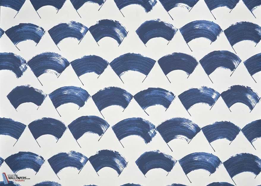 Les Eventails-Pierre Frey-wallpaper-Indigo-Meter (M1)-Selected Wallpapers