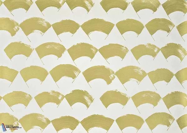 Les Eventails-Pierre Frey-wallpaper-Or-Meter (M1)-Selected Wallpapers