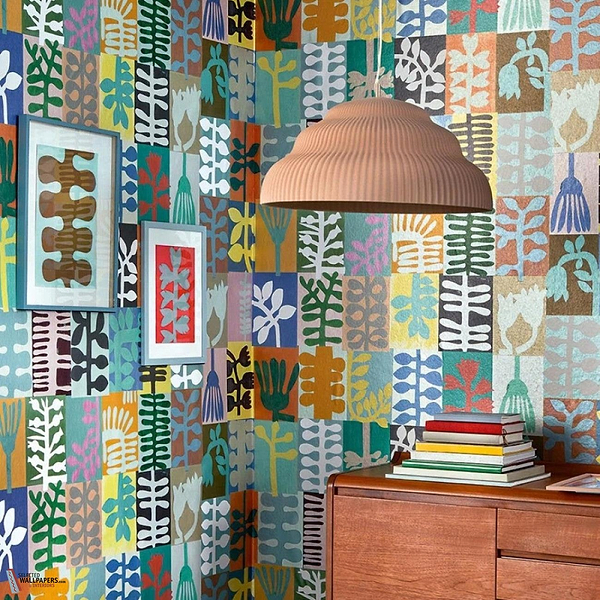 Les Feuillages Tapete-Pierre Frey-Selected Wallpapers-Interiors
