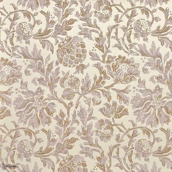 Les Grenades Tapete-Pierre Frey-Ocre-Meter (M1)-Selected Wallpapers-Interiors