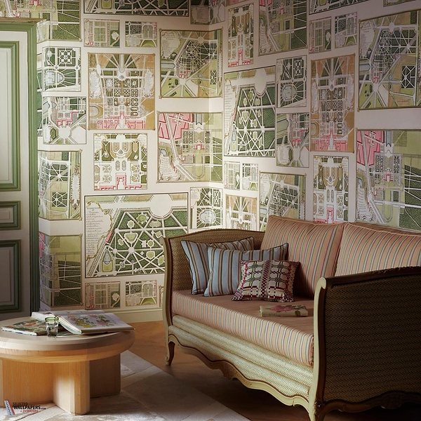 Les Jardins de Versailles wallpaper-Pierre Frey-Selected Wallpapers-Interiors