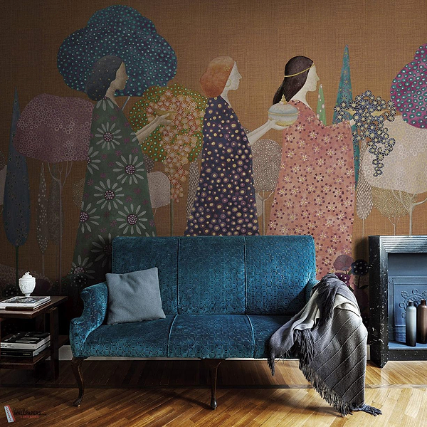 Les Princesses Tapete-LondonArt-Selected Wallpapers-Interiors