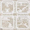 Les Quatre Potagers wallpaper-Pierre Frey-Travertin-Meter (M1)-Selected Wallpapers-Interiors