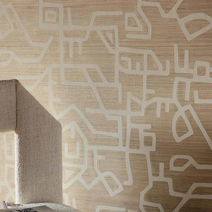 L'explorateur wallpaper-Pierre Frey-Selected Wallpapers-Interiors