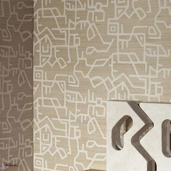 L'explorateur wallpaper-Pierre Frey-Selected Wallpapers-Interiors