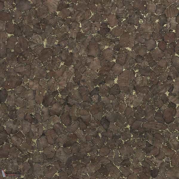 Liege Pepite wallpaper-CMO Paris-Or Ecorce-Roll-Selected-Wallpapers-Interiors