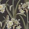 Lilian behang-Sandberg-Charcoal-Mattic-M2-Selected Wallpapers-Interiors
