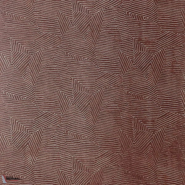Lore-Casamance-wallpaper-Terracotta/Dore-Roll-Selected Wallpapers