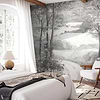L'orée du bois wallpaper-Les Dominotiers-Selected Wallpapers-Interiors