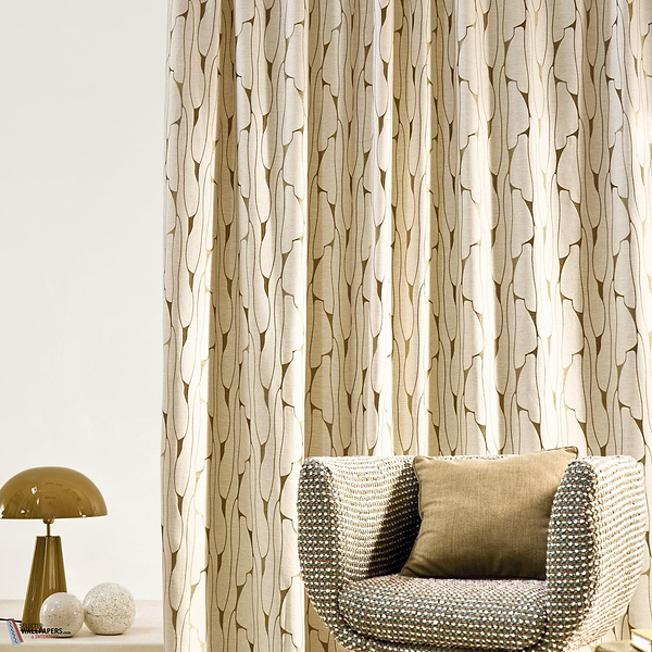 Luminara fabric-Camengo-Selected Wallpapers-Interiors