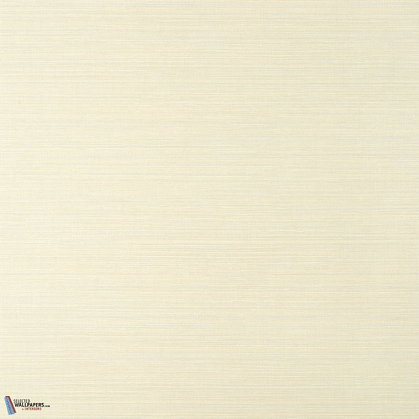 Luta Sisal-Thibaut-Off White and Mist-Roll-Selected-Wallpapers-Interiors