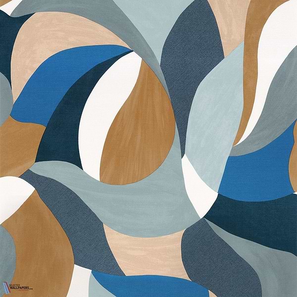 Mandorla-Wallpaper-Casamance-Pierre Bleue/Camel-Roll-76200508-Selected Wallpapers