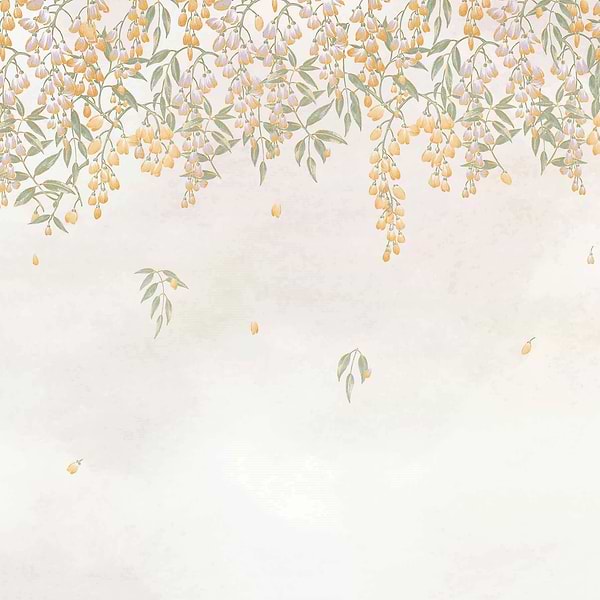 Manuela-Wallpaper-Coordonne-Vanilla/Curcuma-Linnen-A00323-Selected Wallpapers