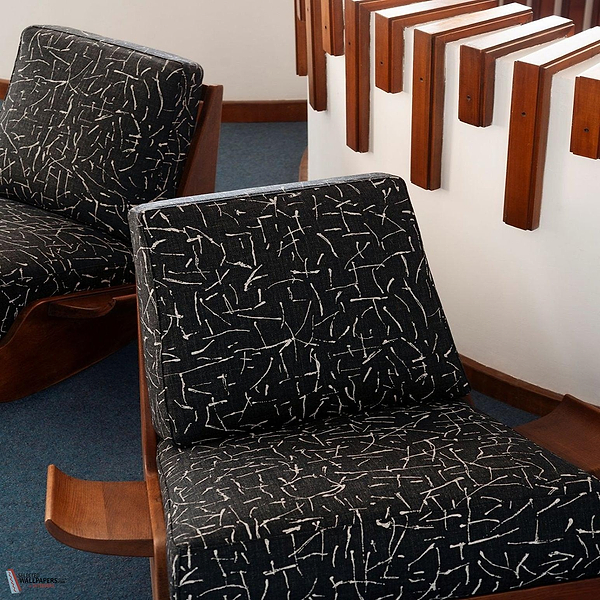 Mappamundi fabric-Dedar-Selected Wallpapers-Interiors