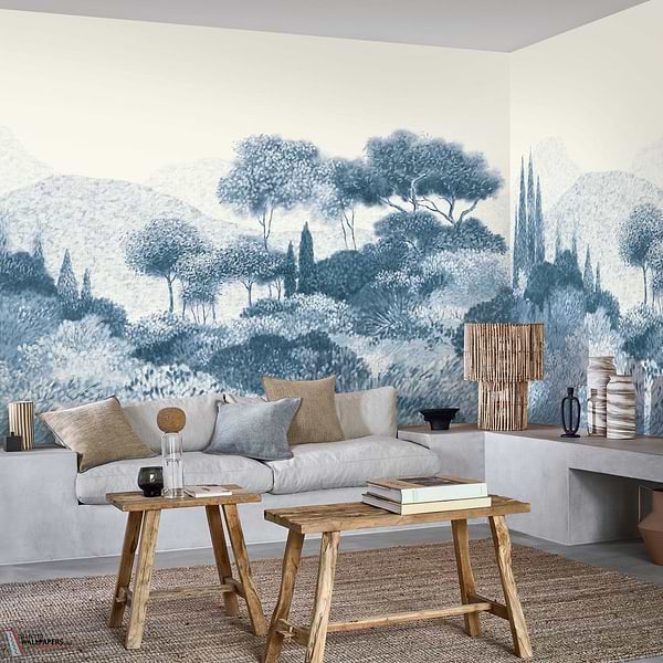 Maquis Corse Tapete-Casamance-Selected-Wallpapers-Interiors