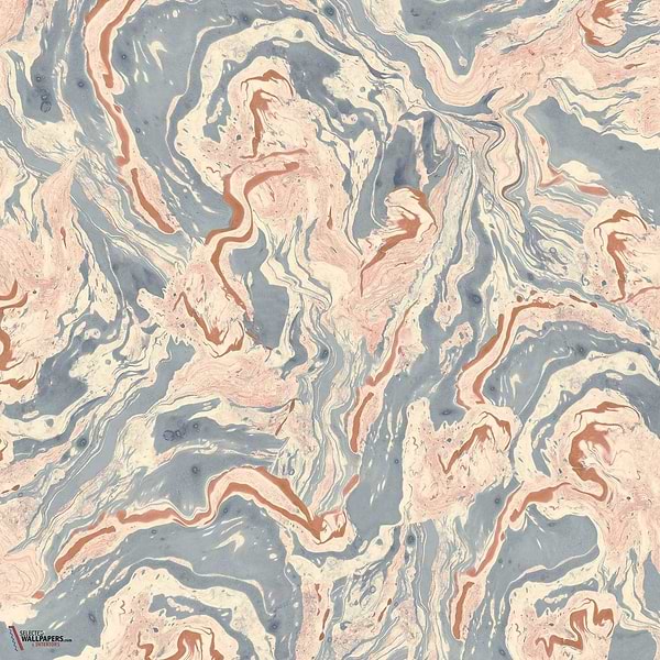 Marmorea wallpaper-Coordonne-Aqua-Non Woven-Roll-Selected Wallpapers-Interiors