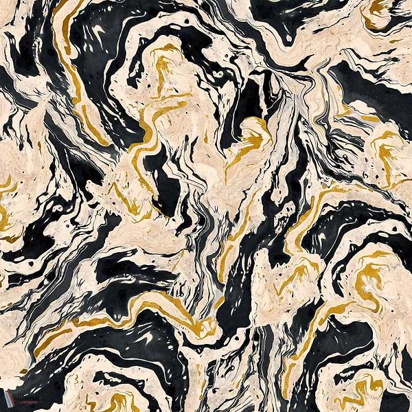 Marmorea wallpaper-Coordonne-Coal-Non Woven-Roll-Selected Wallpapers-Interiors