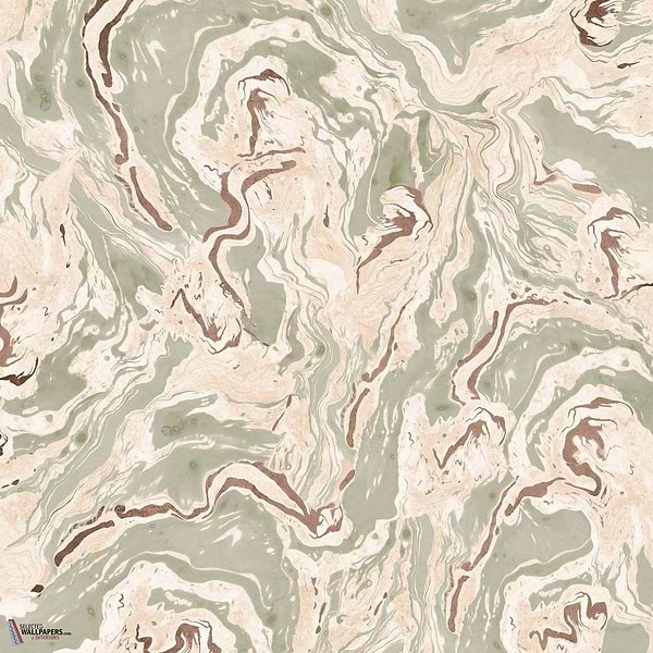 Marmorea wallpaper-Coordonne-Matcha-Non Woven-Roll-Selected Wallpapers-Interiors