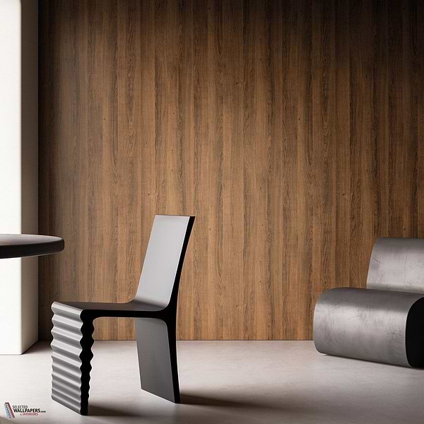 Materia wood behang-INSTABILELAB-Selected-Wallpapers-Interiors