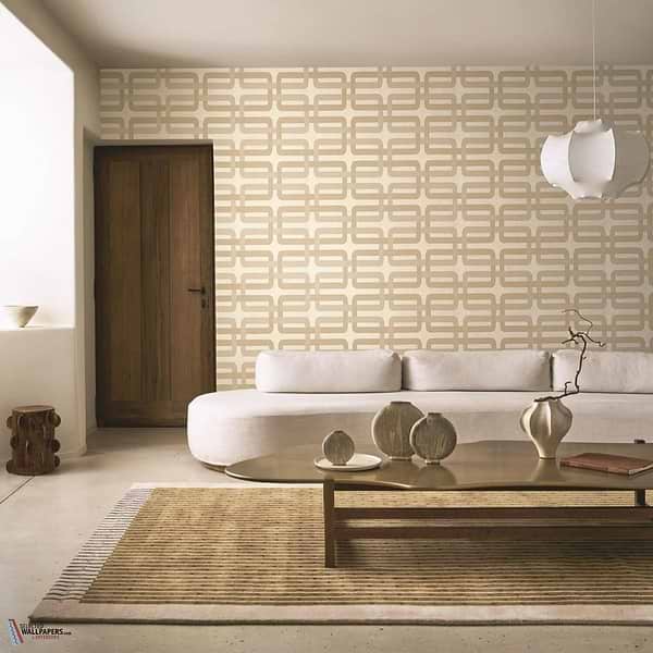 Matjara wallpaper-Casamance-Selected Wallpapers-Interiors