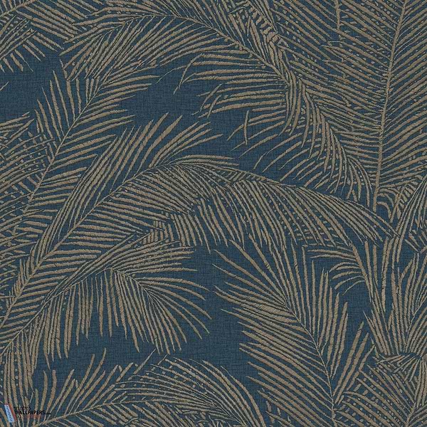Maui-Arte-behang-Prussian Blue-Rol-Selected Wallpapers