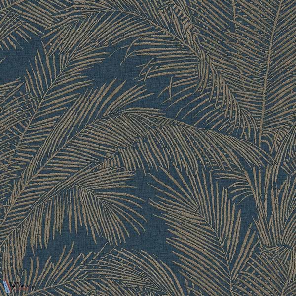 Maui-Arte-behang-Prussian Blue-Rol-Selected Wallpapers