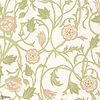 May's Tulip Tapete-Little Greene-Clay-Rolle-Selected Wallpapers-Interiors