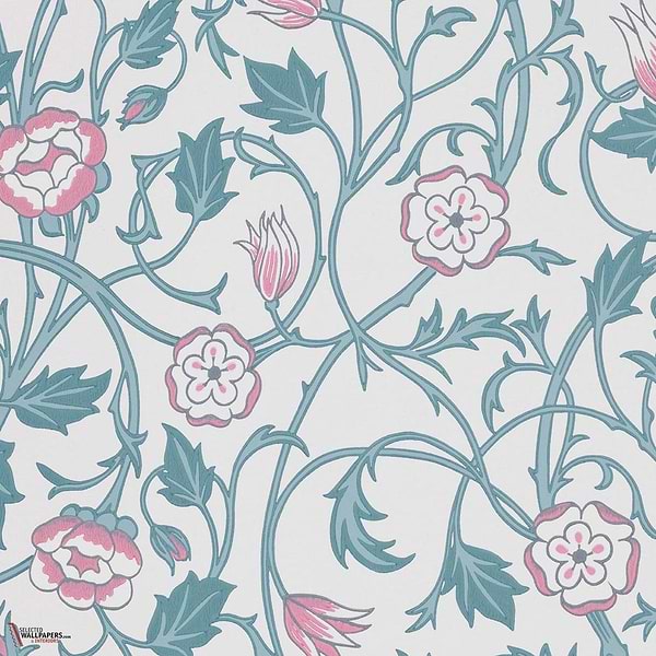 May's Tulip Tapete-Little Greene-Joanna-Rolle-Selected Wallpapers-Interiors