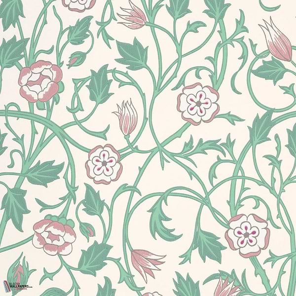 May's Tulip Tapete-Little Greene-Linen Wash-Rolle-Selected Wallpapers-Interiors