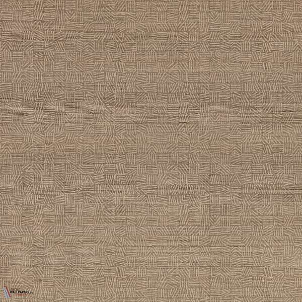 Maze wallpaper-Mark Alexander-Powder-Roll-Selected Wallpapers-Interiors