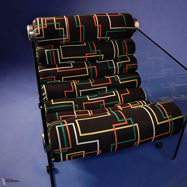 Métro Beaubourg Stoff-Dedar-Selected Wallpapers-Interiors