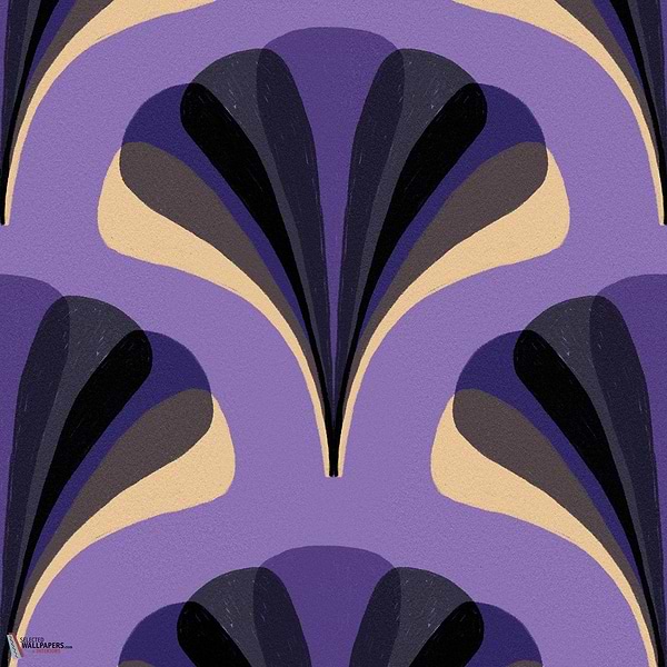 Mezzelune-Mind the Gap-wallpaper-Melanzane-300 cm (standaard)-Selected-Wallpapers-Interiors