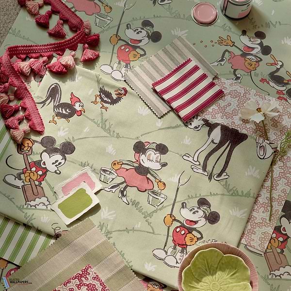 Mickey - At The Farm-Tapete-Sanderson-Selected Wallpapers