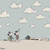 Mickey In The Clouds-Tapete-Sanderson-Sea Salt-Rolle-217292-Selected Wallpapers