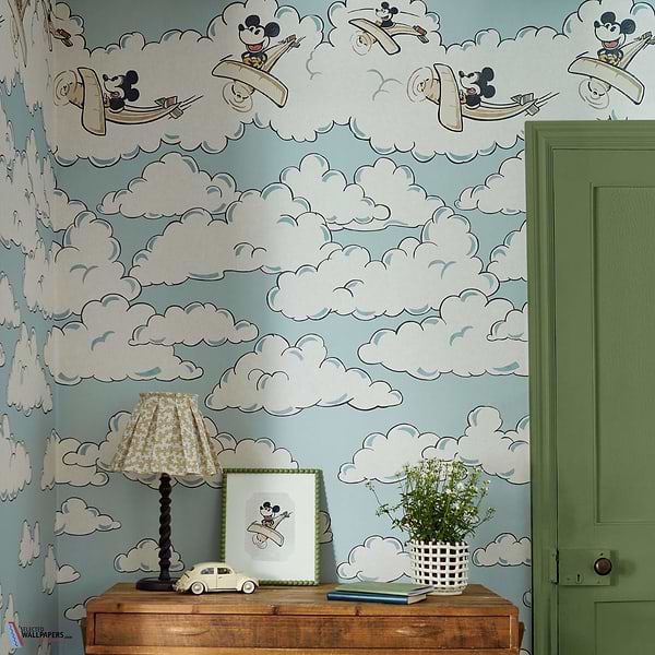 Mickey In The Clouds-Tapete-Sanderson-Selected Wallpapers