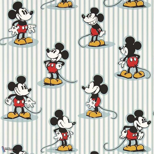 Mickey Stripe-wallpaper-Sanderson-Sea Salt-Roll-217271-Selected Wallpapers