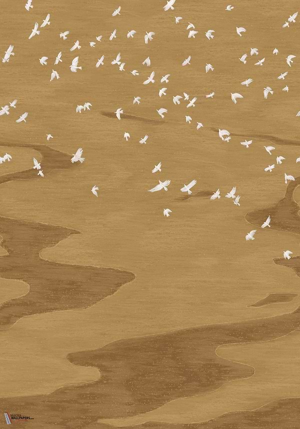 Migration Tapete-Casamance-Dore-Set-Selected-Wallpapers-Interiors