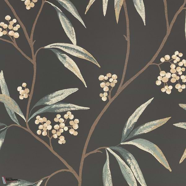 Mima Tapete-Romo-Ebony-Rolle-Selected-Wallpapers-Interiors