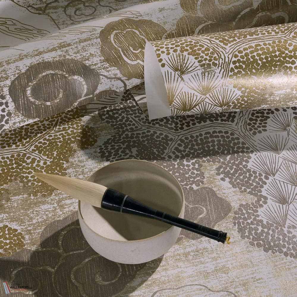 Mitake wallpaper-Pierre Frey-Selected Wallpapers-Interiors