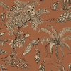 Moa behang-Sandberg-Terracotta-Rol-Selected Wallpapers-Interiors