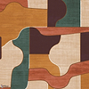 Modernismo Tapete-Casamance-Multico-Rolle-Selected-Wallpapers-Interiors