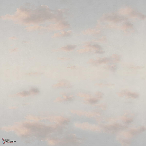 Moln Ceiling wallpaper-Sandberg-Misty Blue-Mattic-M2-Selected Wallpapers-Interiors