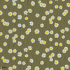 Moon Daisies Tapete-Little Greene-Olive Colour-Rolle-Selected Wallpapers-Interiors