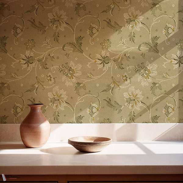 Mosaicum wallpaper-Coordonne-Selected Wallpapers-Interiors