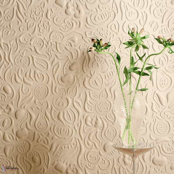 Mosaique du verger wallpaper-Elitis-Selected-Wallpapers-Interiors