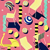 Moto Bello-Mind the Gap-wallpaper-Pink-300 cm (standaard)-Selected-Wallpapers-Interiors