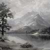 Mountain Serenity Tapete-Tecnografica-Grey Green-Fabric Vinyl-Selected-Wallpapers-Interiors